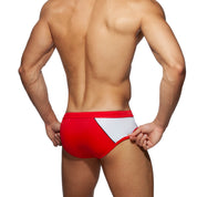 Addicted Racing Side Swim Brief Red ADS231