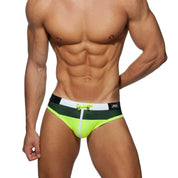 Addicted Spike Swim Brief Black ADS230