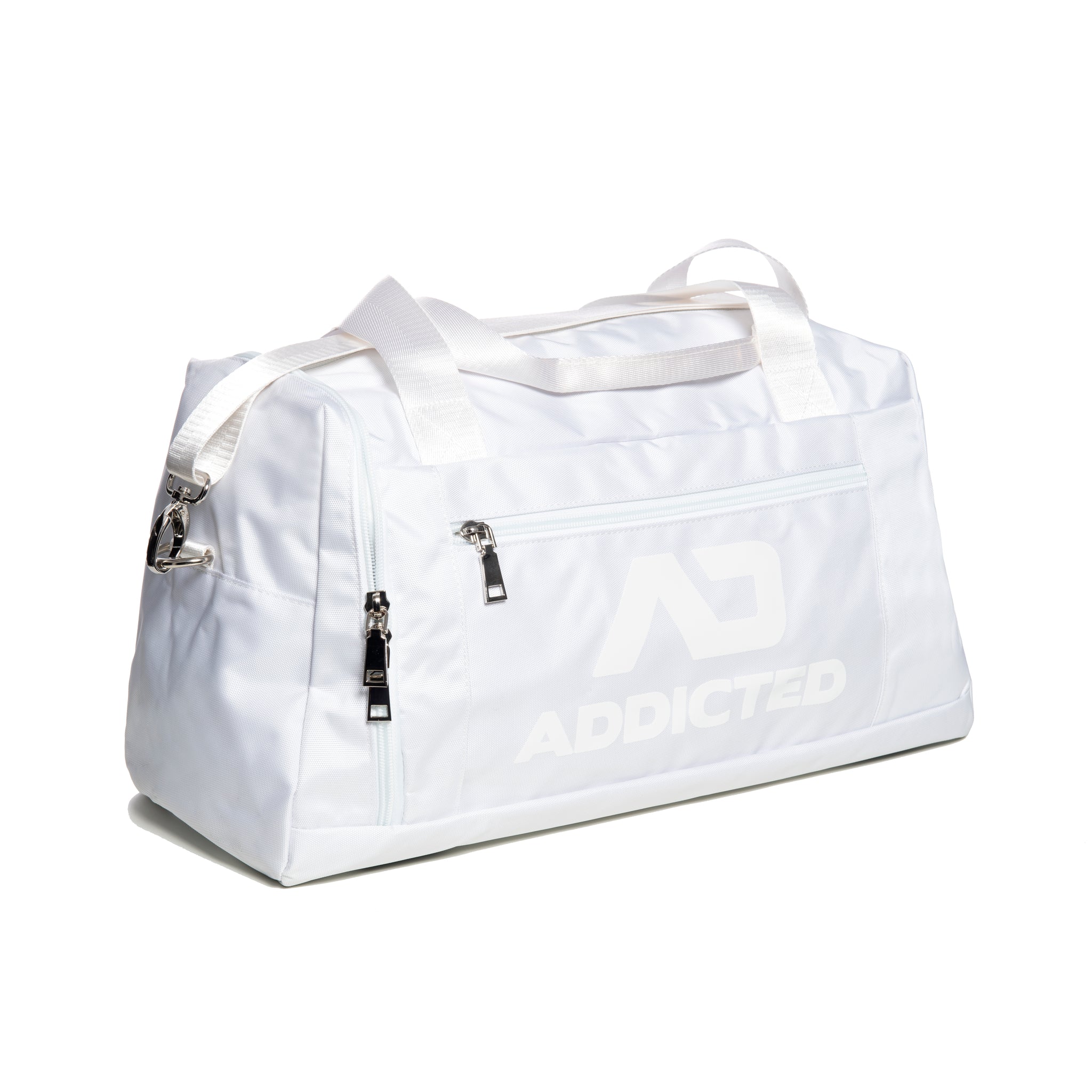 Addicted Gym Bag White AD1075