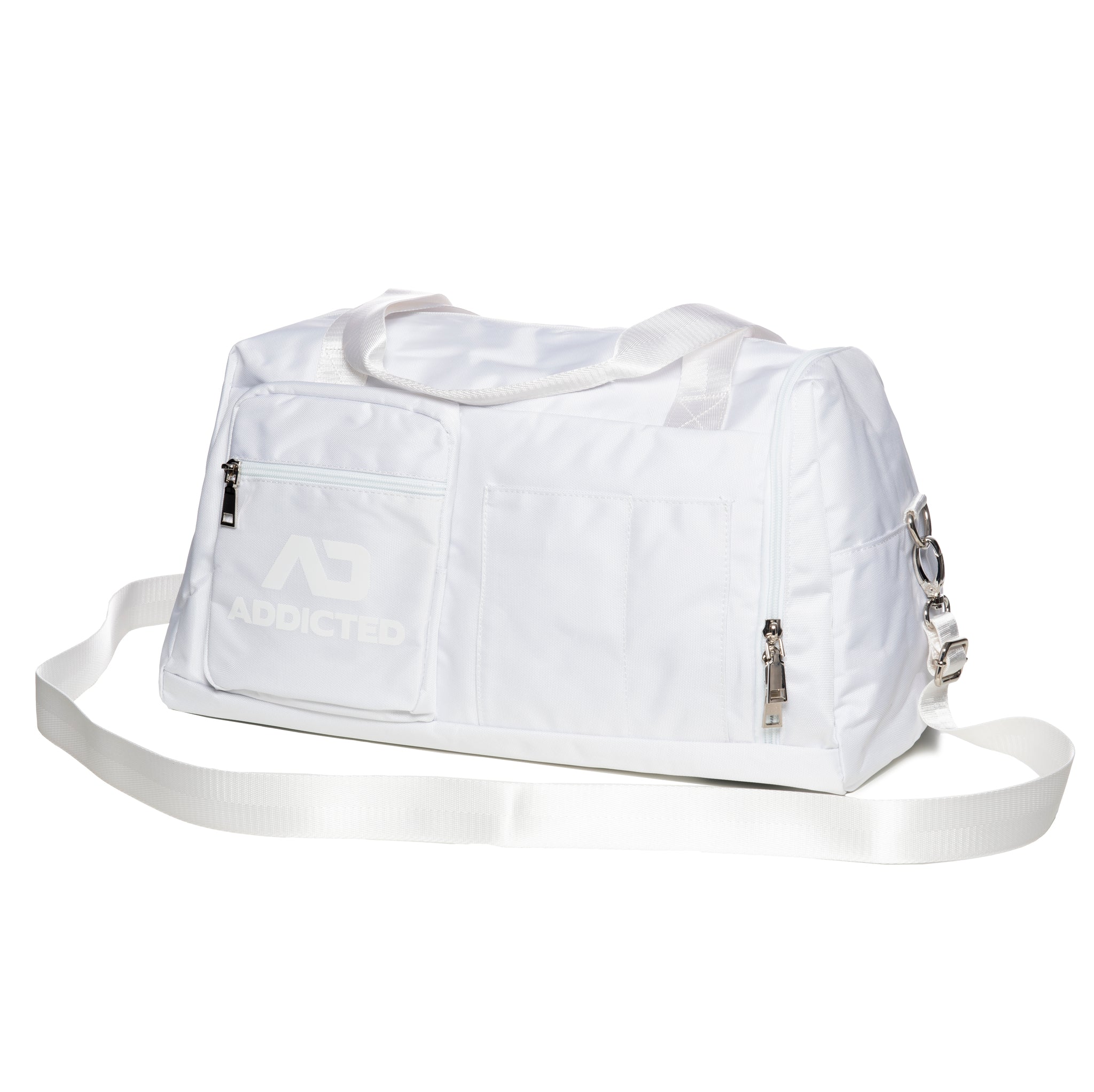 Addicted Gym Bag White AD1075