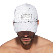 Addicted Sequins Cap Silver AD1201