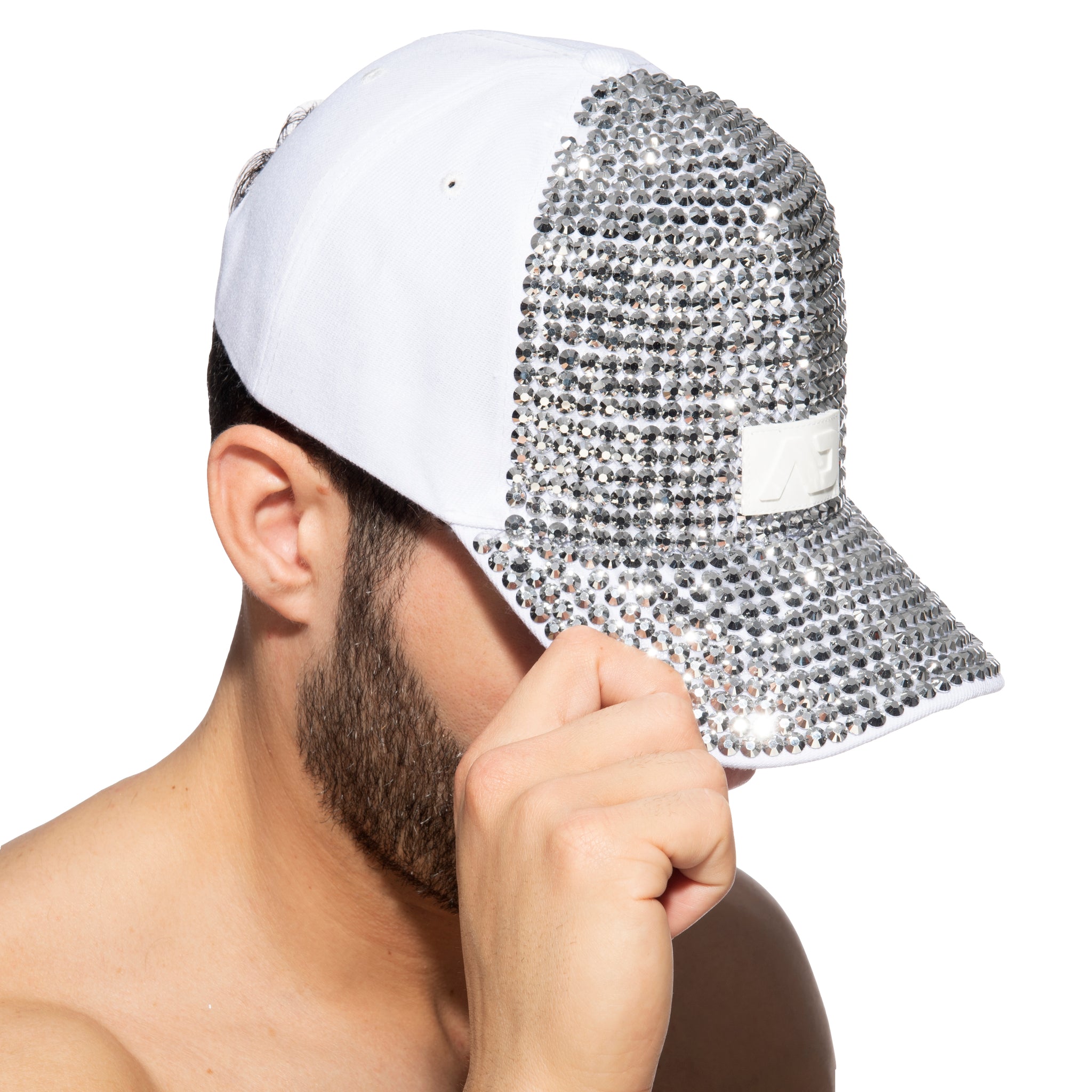 Addicted Diamonds Cap White AD1198