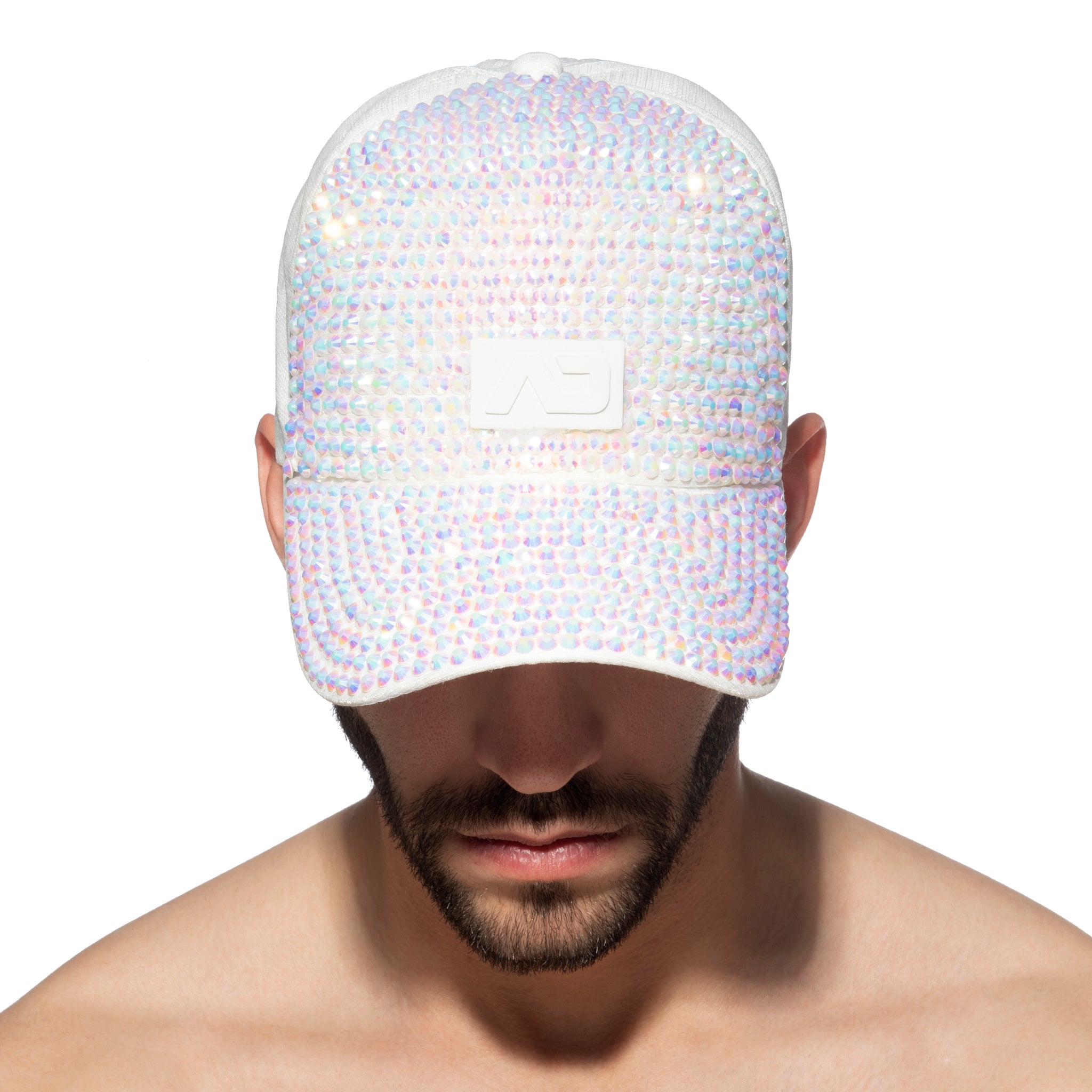 Addicted Diamonds Cap White AD1198