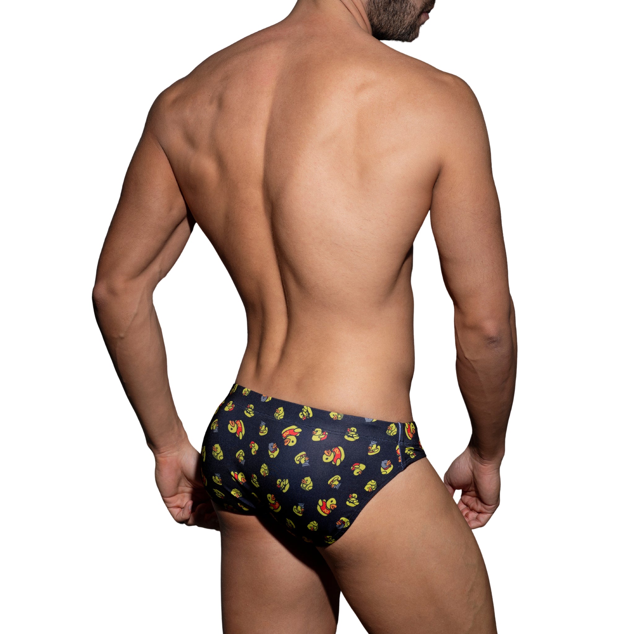 AD Fetish AD Duckies Swim Brief Black ADS324