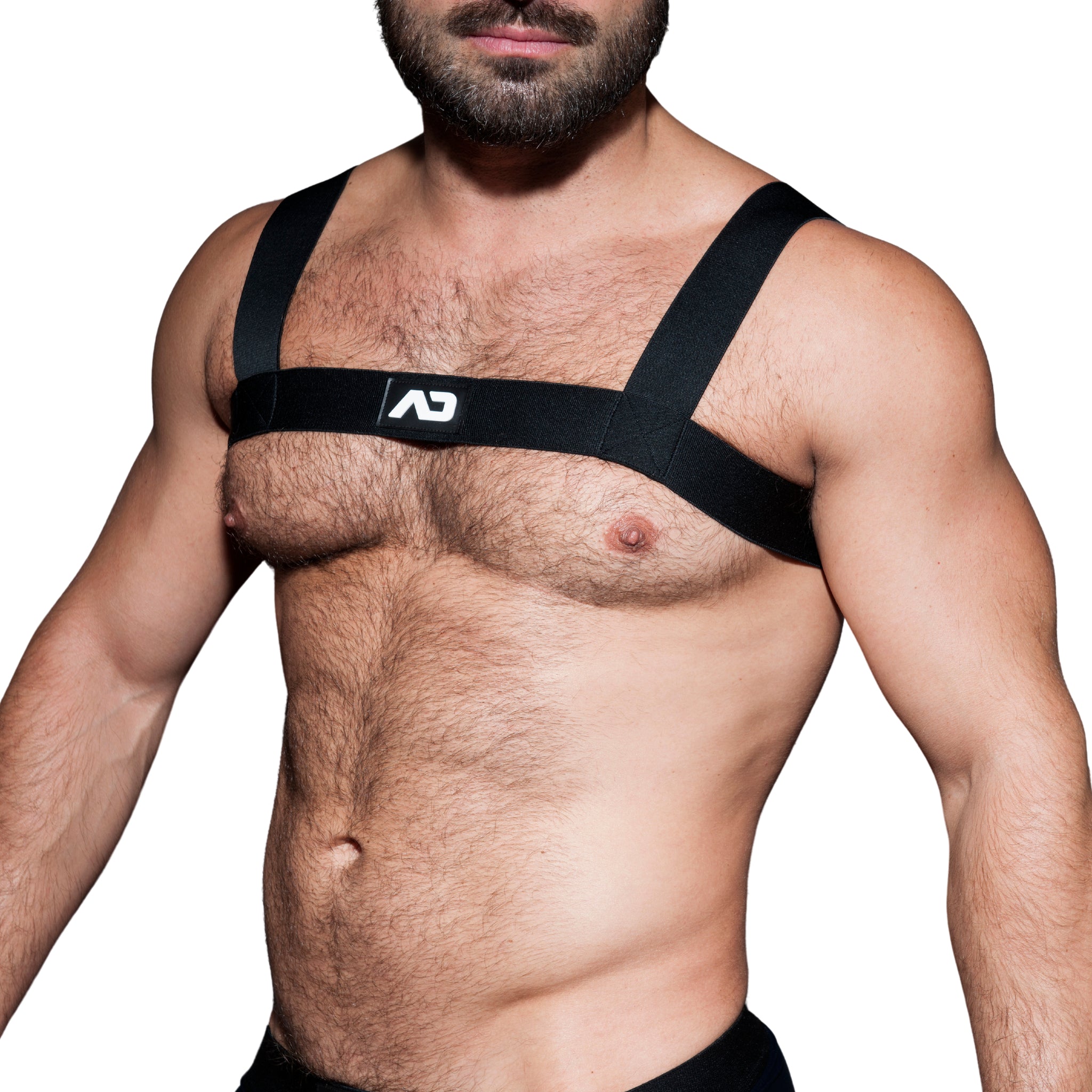 AD Fetish Basic Elastic Harness Black ADF104