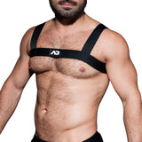 AD Fetish Basic Elastic Harness Black ADF104