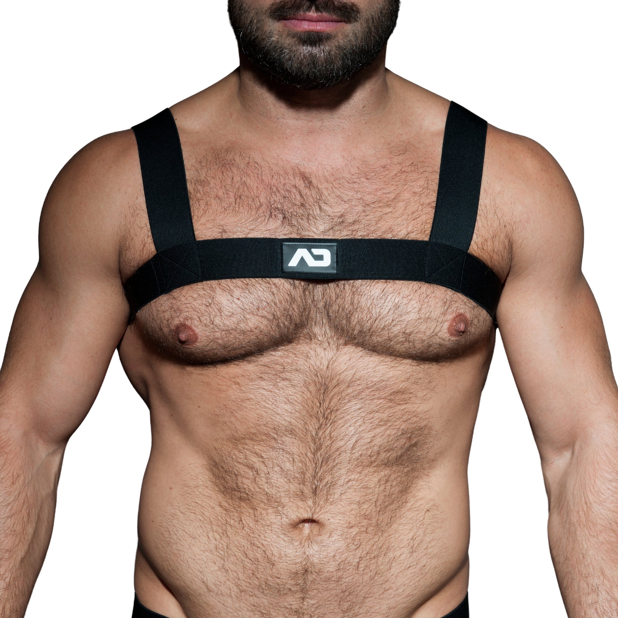 AD Fetish Basic Elastic Harness Black ADF104