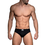 AD Fetish Bottomless Brief Black ADF92