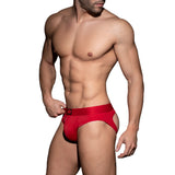 AD Fetish Bottomless Brief Red ADF92