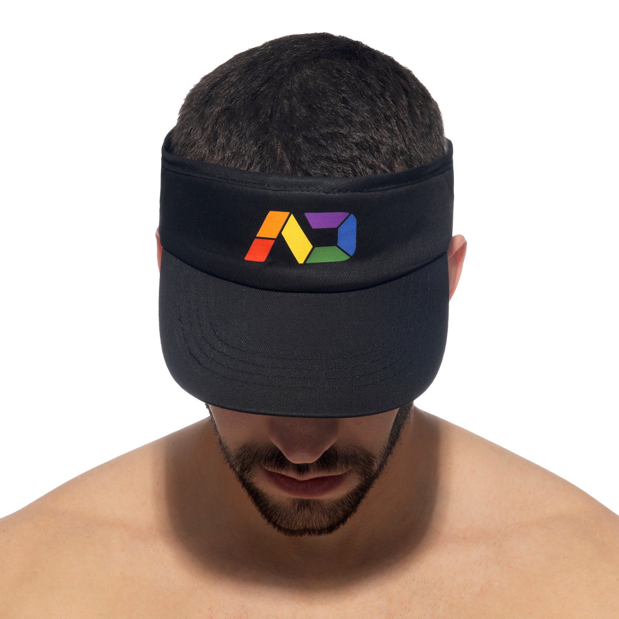 Addicted AD Rainbow Tennis Cap Black AD1164