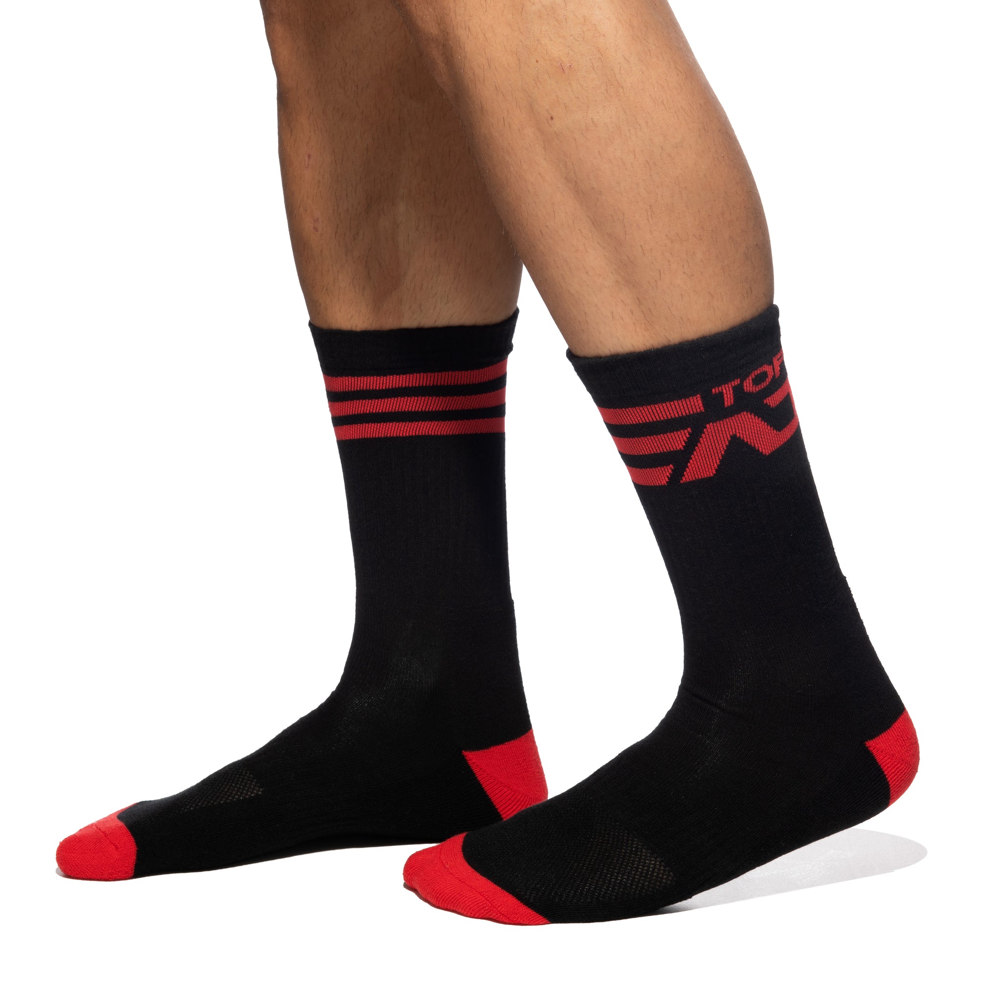 Addicted AD Top Socks Red ADF148