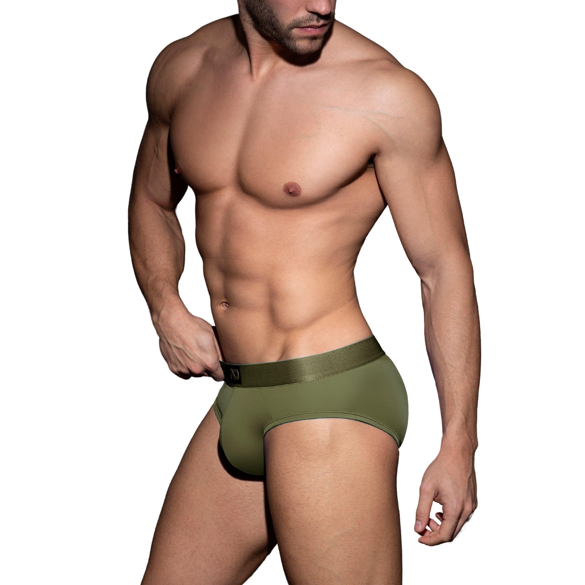 AD Fetish Brief Khaki ADF95