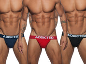 Addicted 3 Pack Basic G-String Multi AD746P