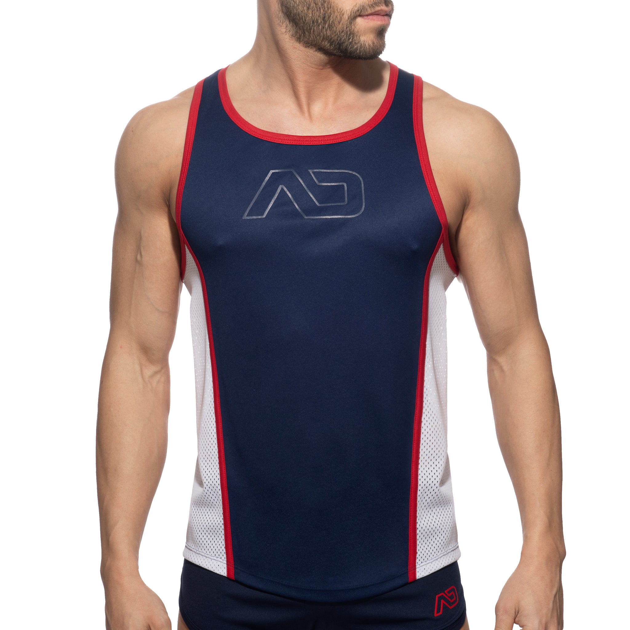 Addicted Swish Tank Top Navy AD1228