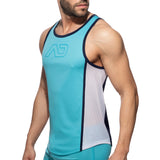 Addicted Swish Tank Top Turquoise AD1228