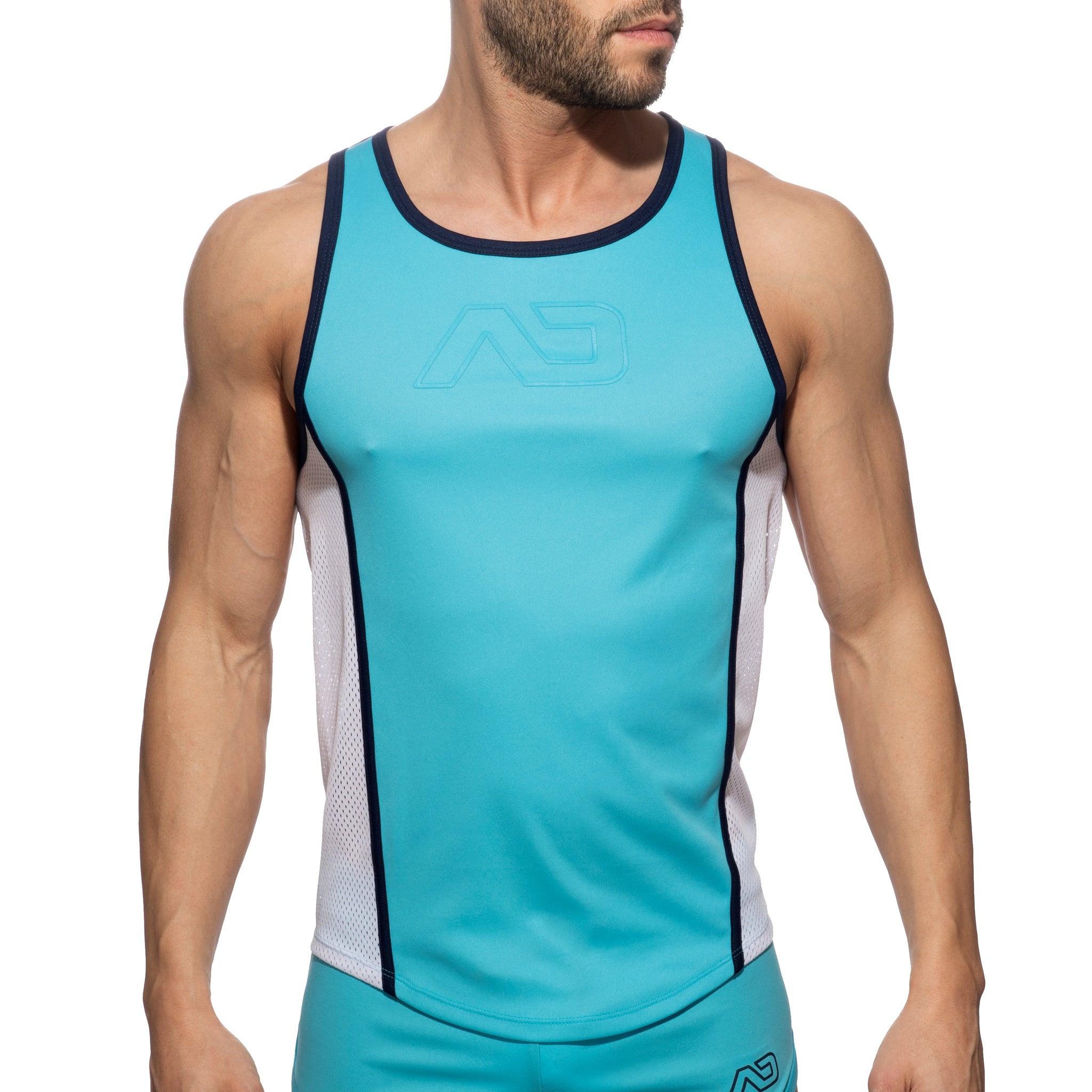 Addicted Swish Tank Top Turquoise AD1228