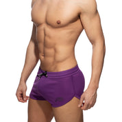 Addicted Swoosh Short Shorts Violet AD1229