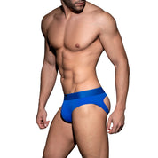 AD Fetish Bottomless Brief Royal Blue ADF92