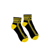 AD Fetish Ankle Sock Yellow ADF27