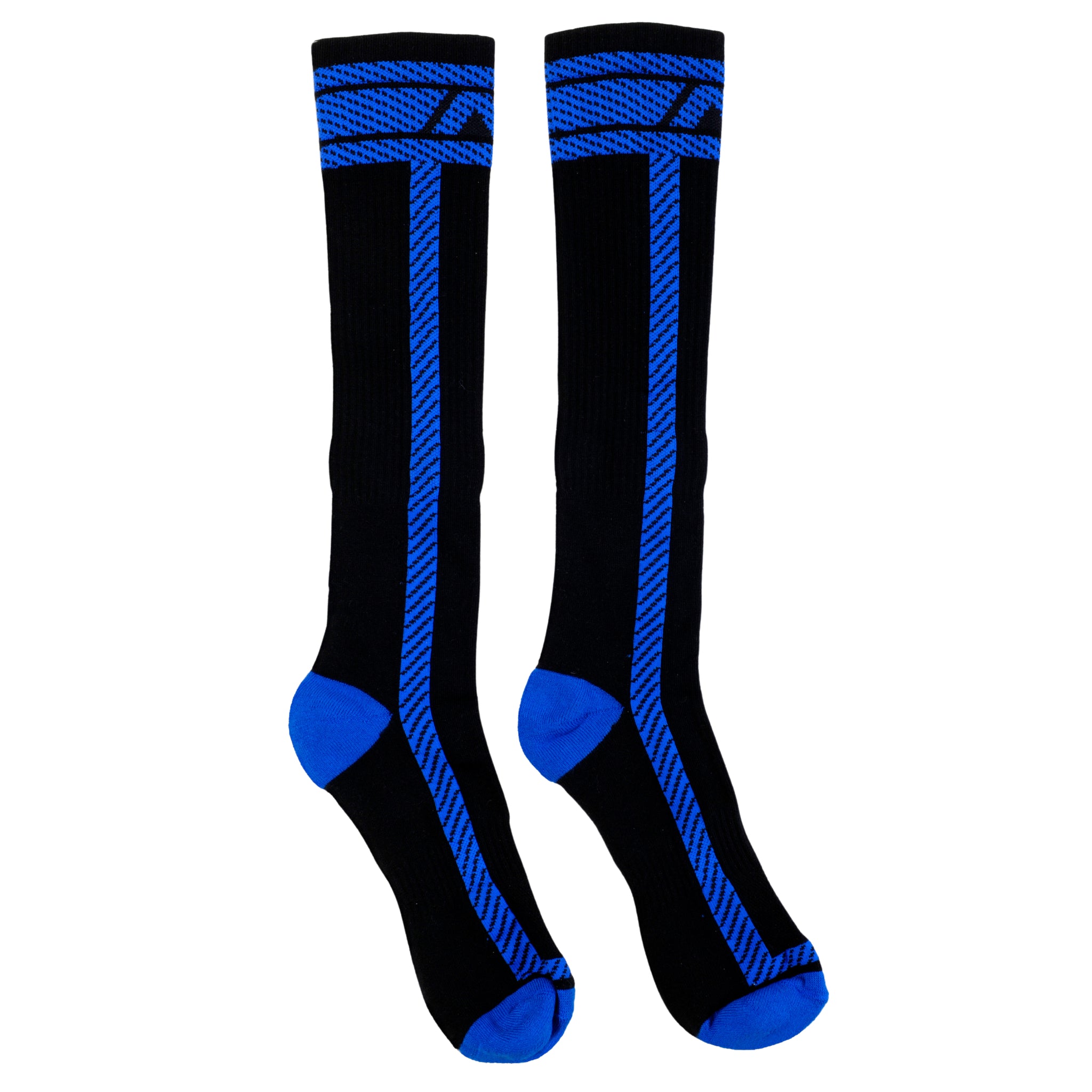 AD Fetish Long Sock Royal Blue ADF29