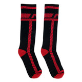 AD Fetish Pockets Long Socks Red ADF109