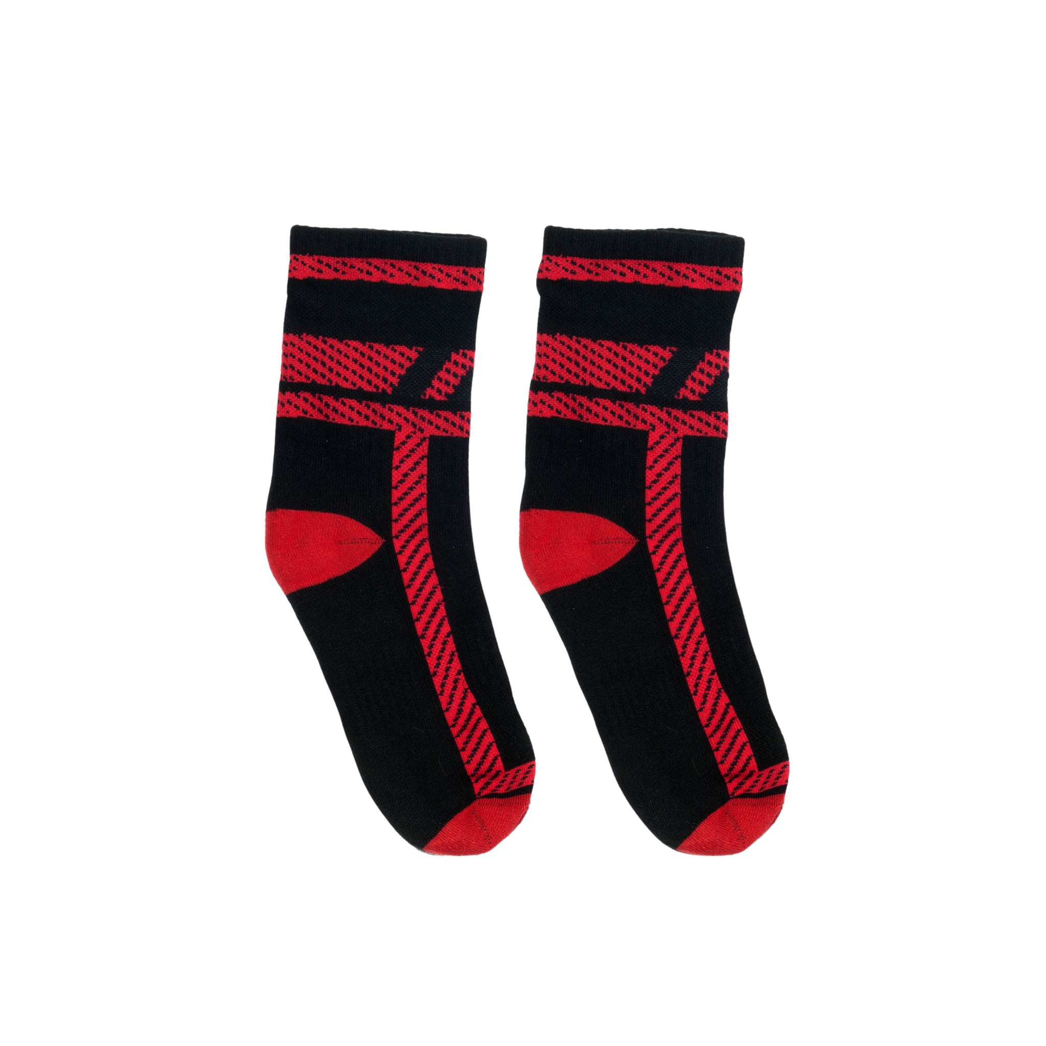 AD Fetish Pockets Socks Red ADF108