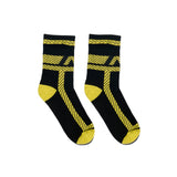 AD Fetish Pockets Socks Yellow ADF108