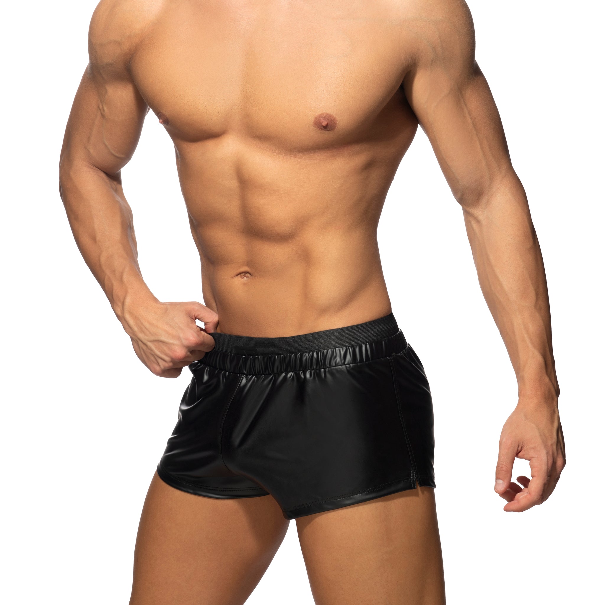 AD Fetish Rub Short Black ADF129