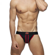 AD Fetish Stripe Jockstrap Red ADF13