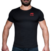 AD Fetish U-Neck T-Shirt Black ADF103