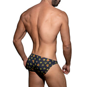 AD Fetish AD Duckies Bikini Brief Black ADF196