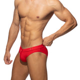 AD Fetish Allover Zip Swim Brief Red ADF150