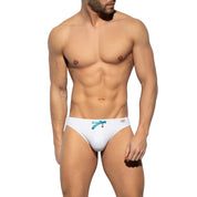 ES Collection Pique Swim Bikini White 2106