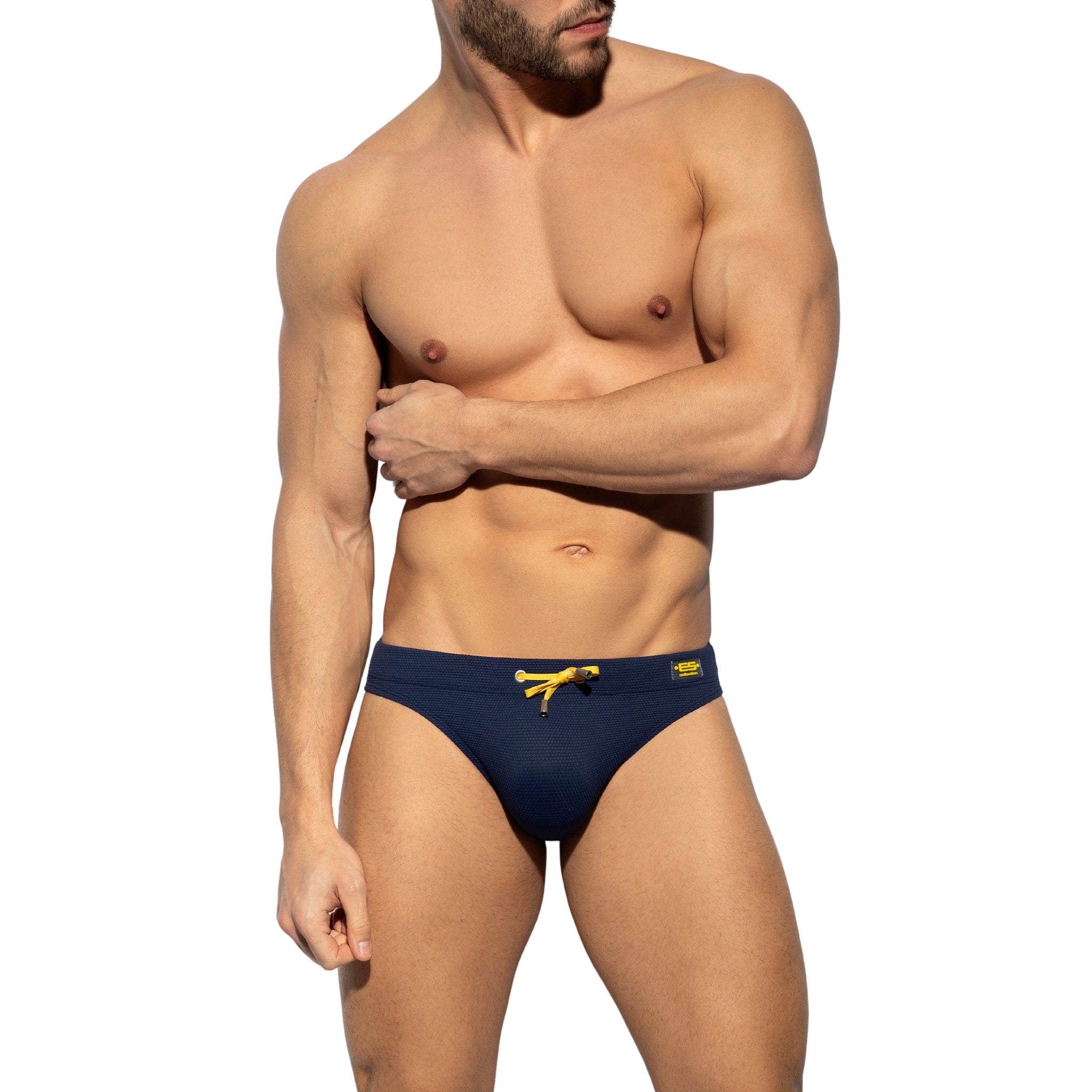 ES Collection Pique Swim Bikini Navy 2106