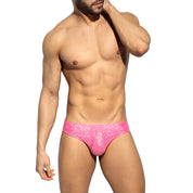 ES Collection Glitter Swim Brief Pink 2309