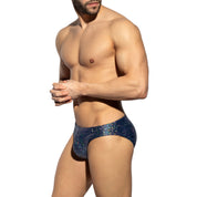 ES Collection Glitter Swim Brief Navy 2309