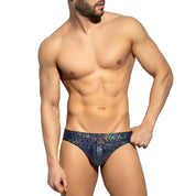 ES Collection Glitter Swim Brief Navy 2309