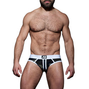 AD Fetish Camo Stripe Fetish Brief White ADF62