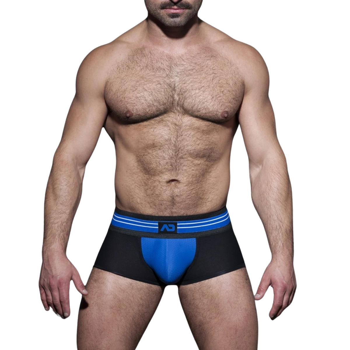 AD Fetish Double Stripe Trunk Royal Blue ADF113