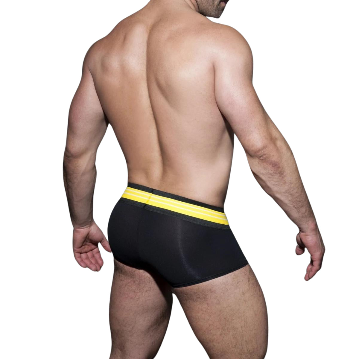 AD Fetish Double Stripe Trunk Yellow ADF113