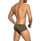 ES Collection Classic Swim Brief Khaki 2104