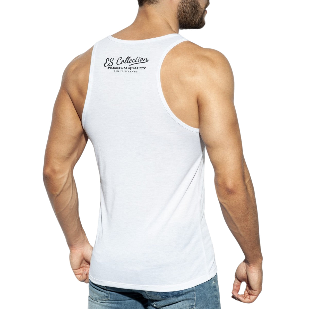 ES Collection Basic Tanktop White TS119