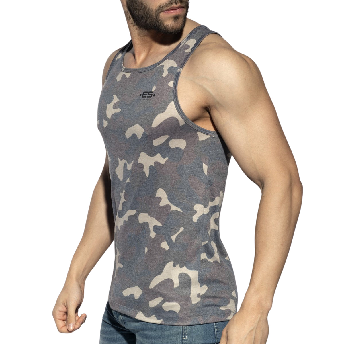 ES Collection Basic Tanktop Camouflage TS119