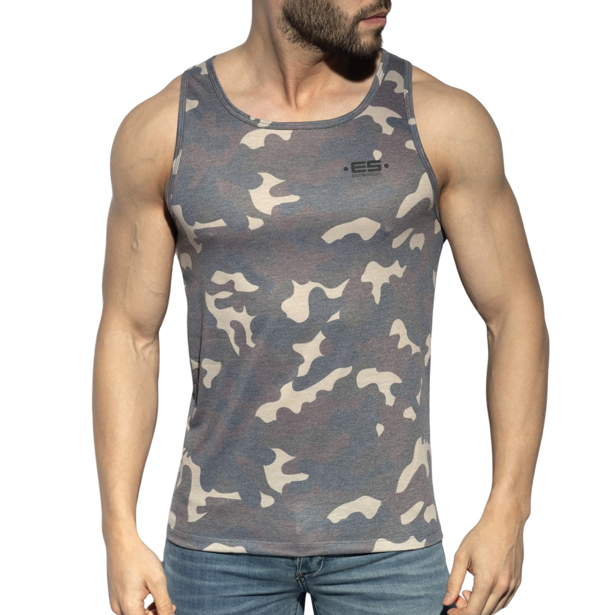 ES Collection Basic Tanktop Camouflage TS119