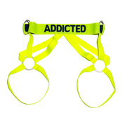 AD Fetish Neon Leg Harness Neon Yellow ADF174