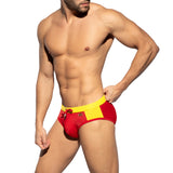 ES Collection Flags Swim Brief Yellow 2208
