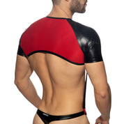 AD Fetish Gladiator Shoulder Harness Red ADF160