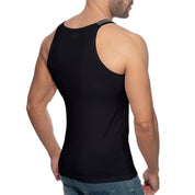 Addicted Sitges Slim Fit Tank Top Black AD1260