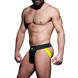 AD Fetish Rib Jock Yellow ADF84