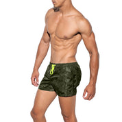 ES Collection Elliot Camo Short Khaki 1833